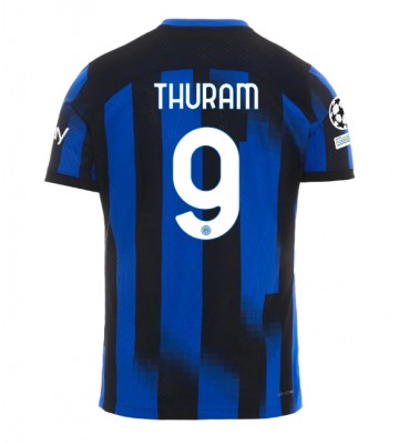 Inter Milan Marcus Thuram #9 Hemmatröja 2023-24 Kortärmad